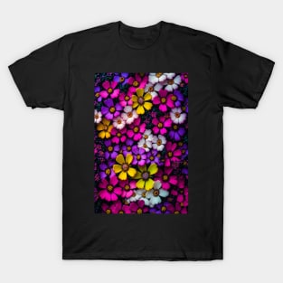 Bright Flower Field: Eco-Friendly Designs for a Green Future T-Shirt